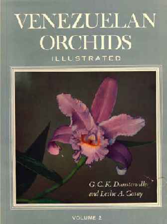 Sobralia violacea on cover of Dunsterville & Garay vol. 2